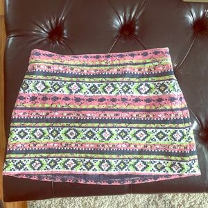 Multicolor skirt